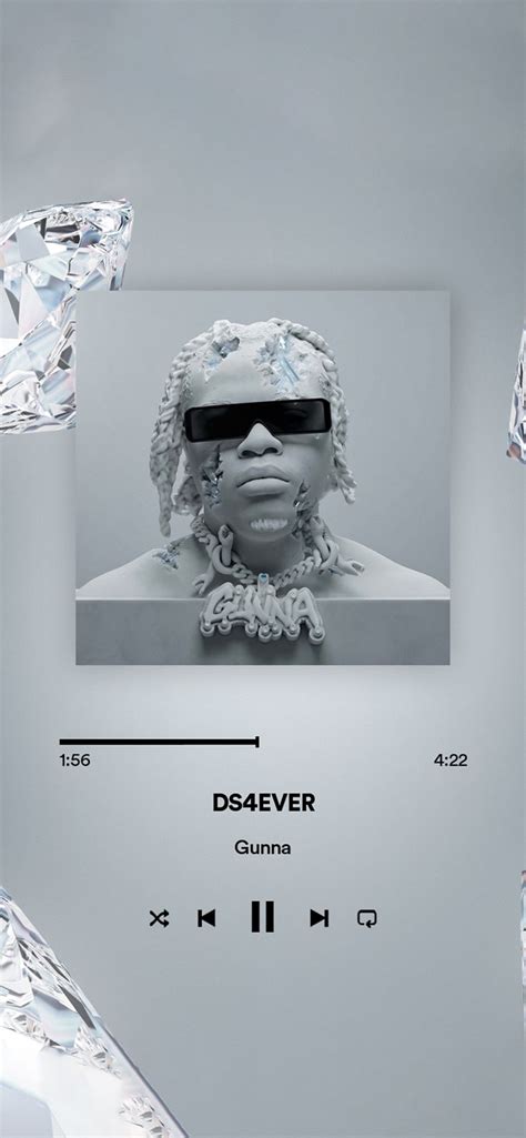 Gunna DS4EVER Rap Album Music Player Canvas Poster Music - Etsy | Wallpaper, Instagram music ...