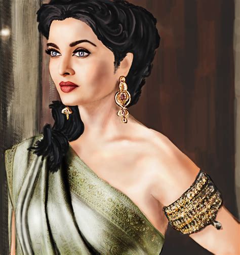 Aishwarya Digital Painting On Behance