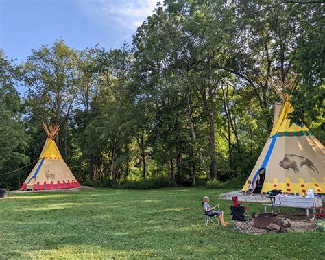 Unique Camping Experience Sleep In Tipi In Hocking Hills Yodertoterblog