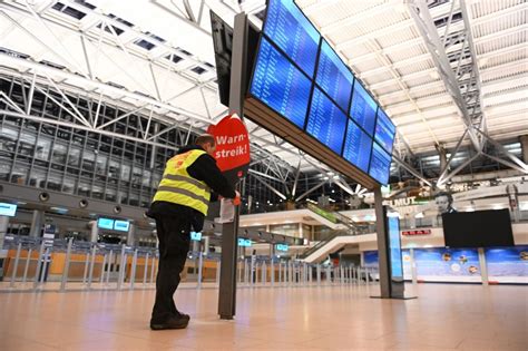 Flughafen Streik Aktuell Warnstreiks Haben Begonnen Hier Fallen Heute