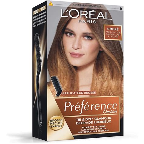 Трайна боя за коса Loreal Paris Preference Umbre For Dark Blonde On