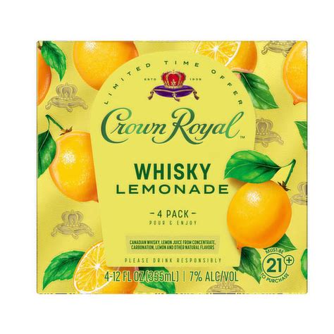 Crown Royal Cocktail Lemonade (4-pack)