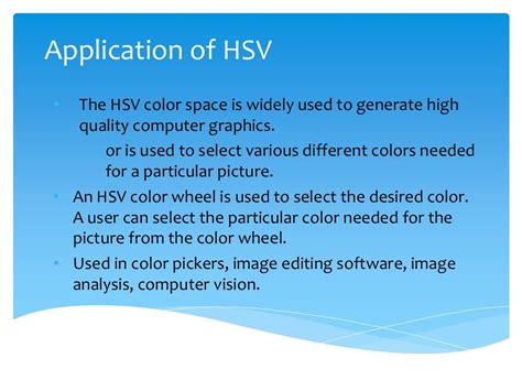 HSV color model