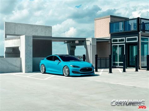 Tuning Tesla Model S Modified Tuned Custom Stance Stanced Low