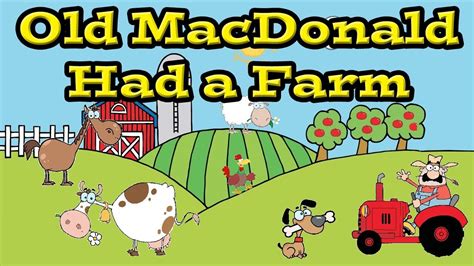 Old MacDonald Had A Farm Song YouTube