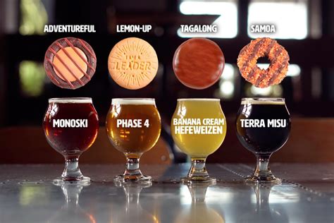 Columbus Area Brewery Holding Craft Beer And Girl Scout Cookie Pairing