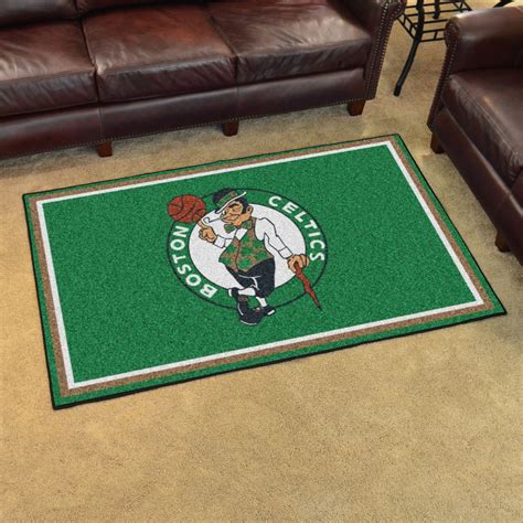 Boston Celtics 4ft X 6ft Plush Area Rug 20419