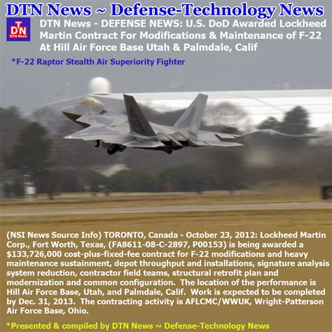 Asian Defense News Dtn News Defense News Us Dod Awarded Lockheed