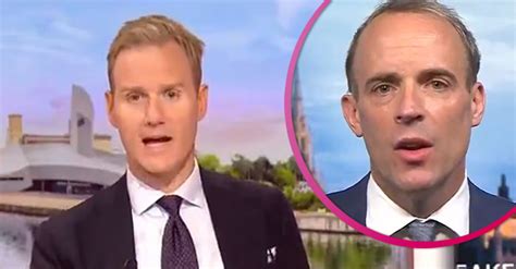 Bbc Breakfast Dan Walker Hits Back At Dominic Raab Interview Backlash