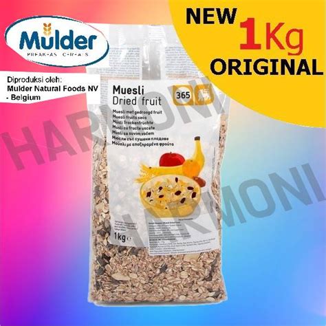 Jual Muesli Sereal Sarapan Buah Kering Dried Fruit Oat Oatmeal Cereal