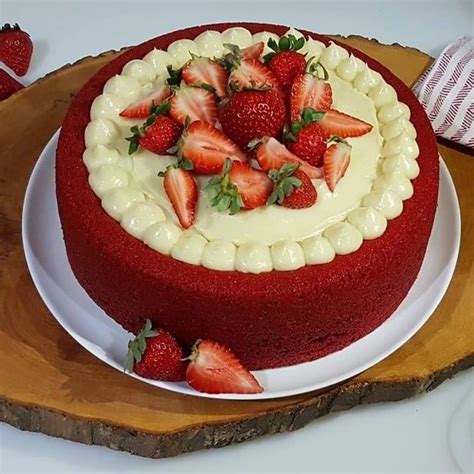 Aperte Na Imagem Para Aprender A Fazer Esse Delecioso Bolo Cake Red