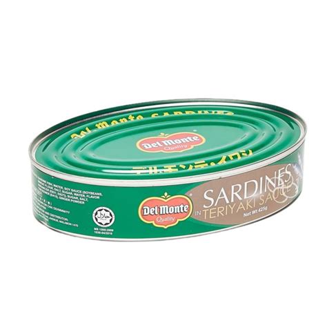 Del Monte Sardines In Teriyaki Sauce Oval 425g Lazada PH