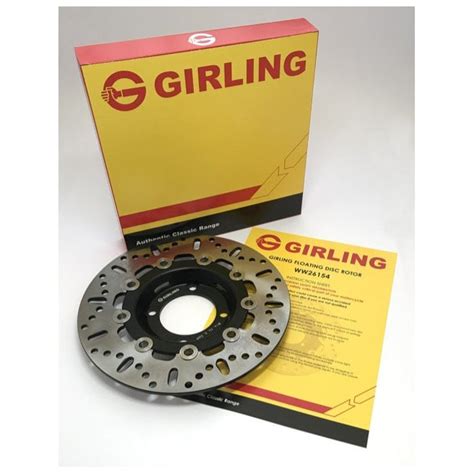 Triumph T140 T150 T160 Vented Brake Disc 4 Hole Genuine Girling