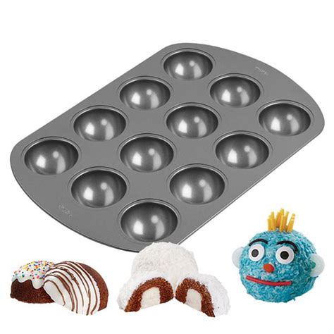 Orb Cakes Mini Cakes Pan By Wilton Cookie Sheet Muffin Cupcake