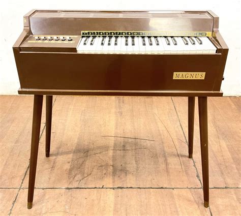 Lot Vintage Magnus Electric Chord Organ Model