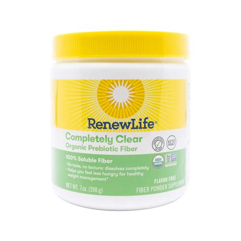 Shop Renew Life Completely Clear Organic Prebiotic Fiber