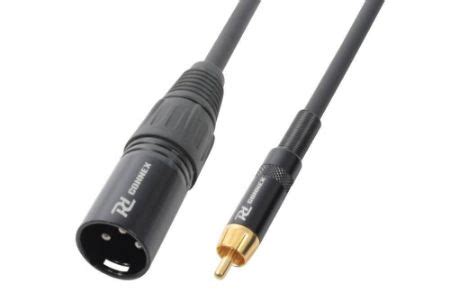 Pd Connex Kabel Cx Cable Xlr Male Rca Male M Hartman Glasbena