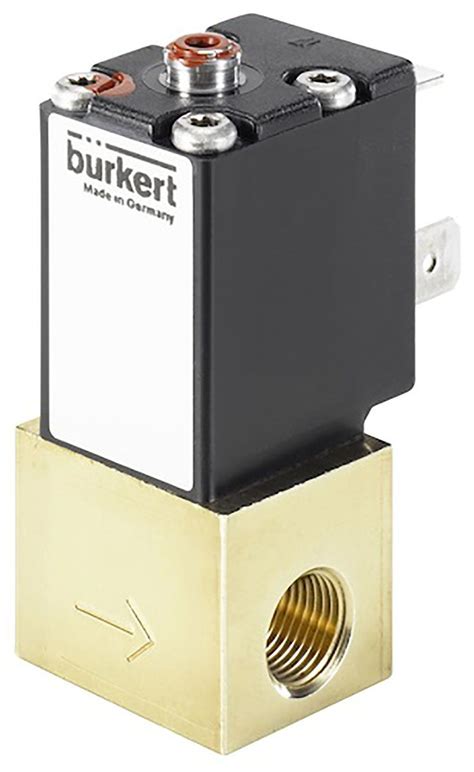 Burkert Proportional Solenoid Valve Port S Nc V Dc