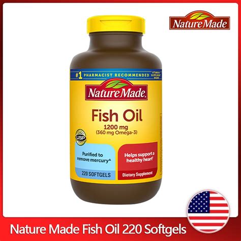 Nature Made Fish Oil Mg Softgels Nature Made