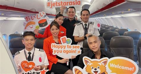 สายการบิน Jetstar Asia กลับมาให้บริการเส้นทางระหว่างสิงคโปร์ โอซาก้า