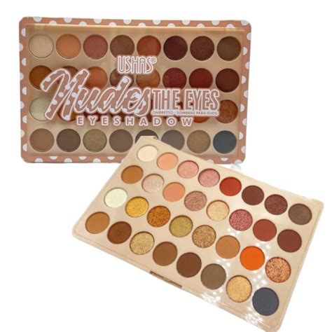 PALETA DE SOMBRAS NUDES THE EYES 32 COLORES USHAS Gisele Stephanie