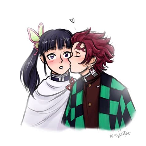 @elsartzz — Hi Tumblr here have a Tanjiro and Kanao fanart... - Nông ...