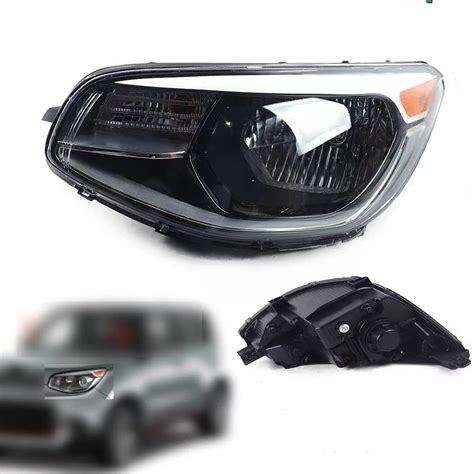 Buy OUKANING For 2014 2019 Kia Soul Halogen Headlights Headlamps