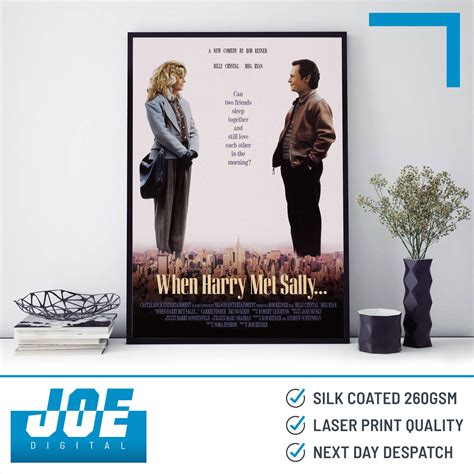 1989 When Harry Met Sally Movie Film Poster Print A3 A4 A5 Etsy