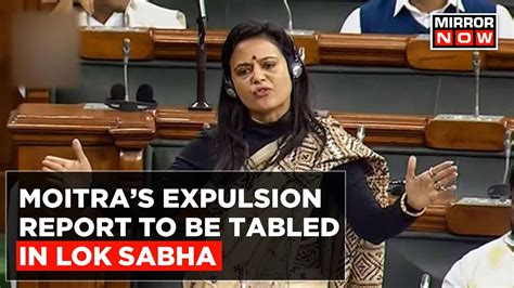 Tmc Mp Mahua Moitras Cash For Query Row All Eyes On Lok Sabha