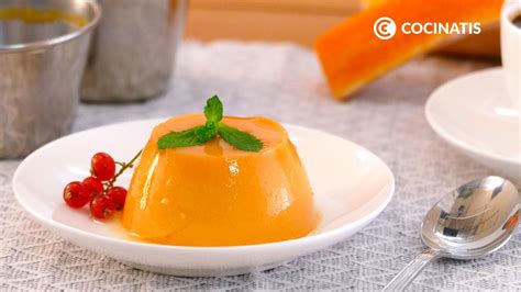 Receta De Flan De Calabaza Cocinatis