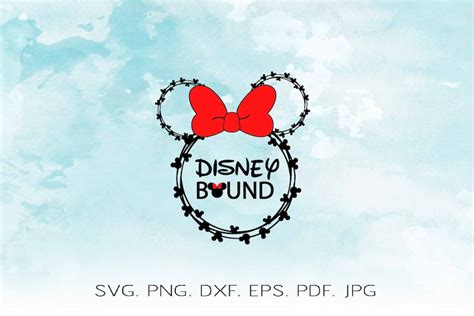 Disney Bound Svg Mickey Mouse Head Svg Minnie Mouse Head Svg Etsy