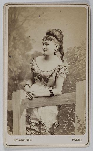 Portrait of Augustine Florine (actress at Les Folies et aux … free ...