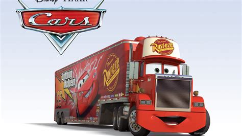 Mack The Truck From Disney Pixar Movie Cars Desktop Wallpapers Desktop Background