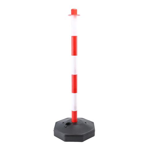 Pe Plastic Reflective Warning Post Crowd Control Barrier Bollard