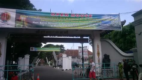 Open House Sultan HB X 3 Ribu Porsi Makanan Disiapkan Bagi Warga