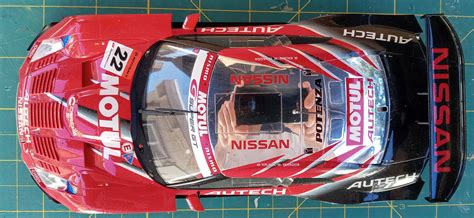 Xanavi Nismo Gt R R Racecar Plastic Model Car Kit Scale