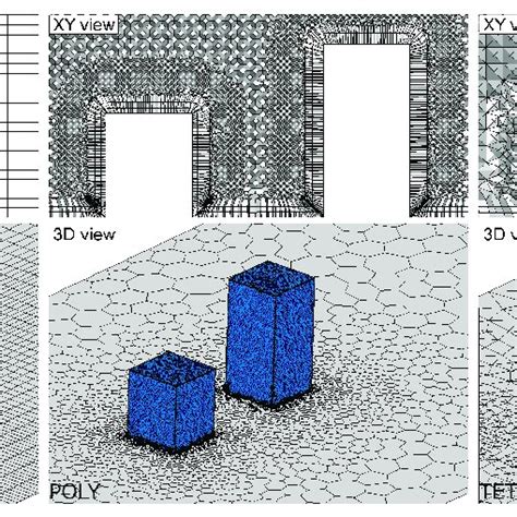 The Section Of The Computational Domain Discretized With The Use Of Download Scientific Diagram