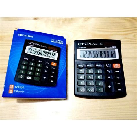 Jual Kalkulator Digit Angka Citizen Sdc Calculator Digital