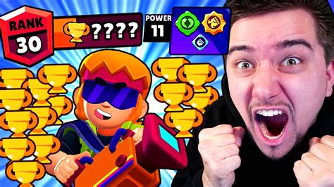 Ultra Op Buster 😱 Max Power Trophy Push Brawl Stars Live Stream Youtube