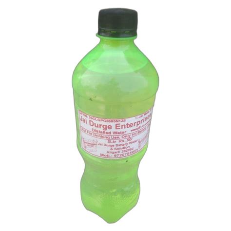 500ml Distilled Water For Batteries At Rs 10 Litre In Aligarh ID