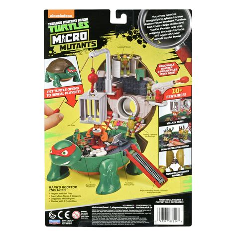 Teenage Mutant Ninja Turtles Micro Mutant Raphaels Roof Top Pet Turtle