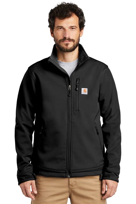 Carhartt Embroidered Mens Crowley Soft Shell Jacket Workwear