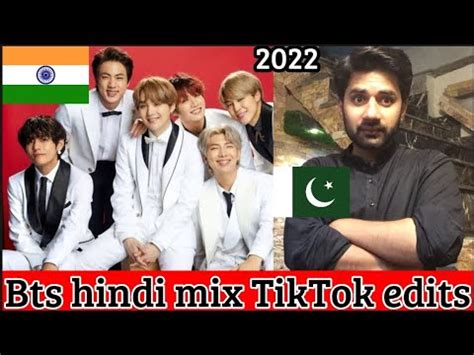 Pakistani React On Bts Hindi Mix Tiktok Edits Bts Tiktok Compilation