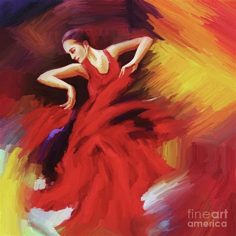 Tango Dancer 02 Painting By Gull G Fine Art America