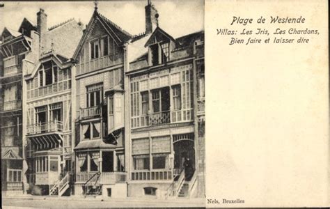 Ansichtskarte Postkarte Westende Westflandern La Plage Akpool De