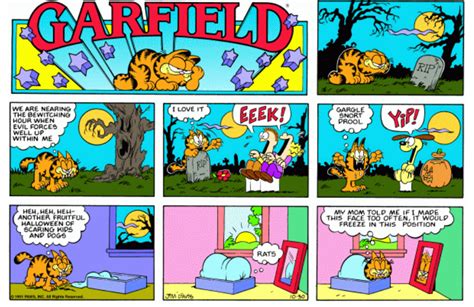 10 Best Garfield Halloween Comic Strips, Ranked