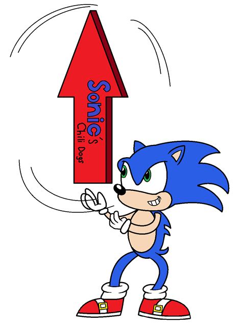 Sonic's Sign Spinning by adrianmacha20005 on DeviantArt