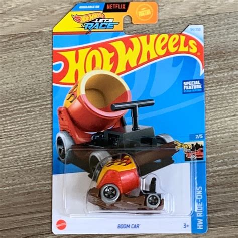 Toys Hot Wheels Lets Race Boom Car Hw Ride Ons Hotwheels Mattel 224