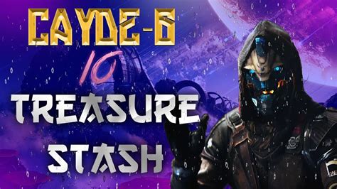 Cayde 6 Treasure Maps IO ALL 5 LOCATIONS YouTube