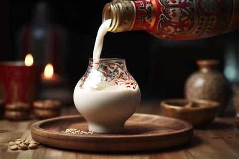 Premium Photo Boozy Makgeolli Korean Rice Wine